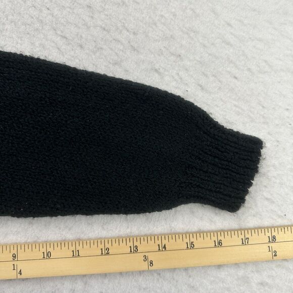 Vintage Worthington Sweater Womens Medium M Black Green Pink Geometric Pullover - Picture 8 of 12